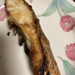 鯛の切り身の醤油焼き